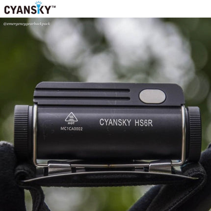 Cyansky HS6R Triple Output Headlamp 1400LMS 170M