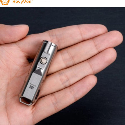 RovyVon Aurora A2x Stainless Steel EDC Keychain Flashlight