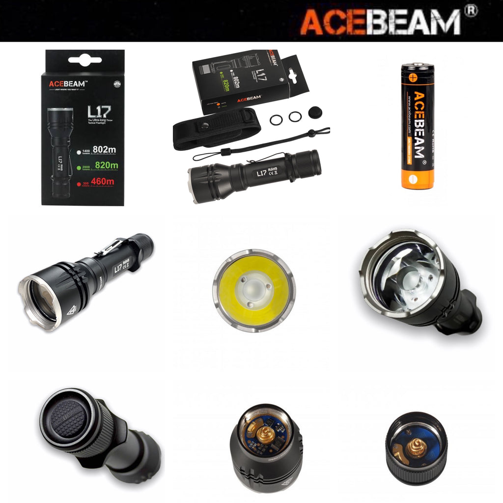 ACEBEAM L17 Ultra-long Range Flashlight