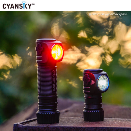 Cyansky HS5R Multifunction Headlamp 1300LMS 200M