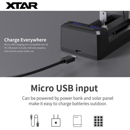 XTAR FC2 Smart Battery Charger