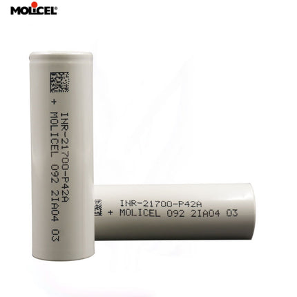 Molicel P42A INR21700 4200mAh 3.6V 45A Rechargeable Li-ion  Battery