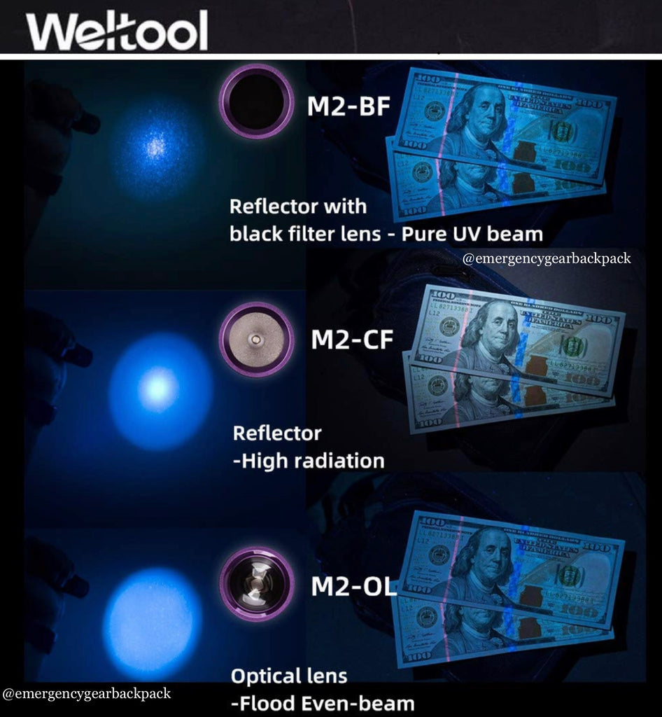 Weltool M2-BF UV 365nm (Focused pure beam)