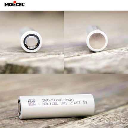 Molicel P42A INR21700 4200mAh 3.6V 45A Rechargeable Li-ion  Battery