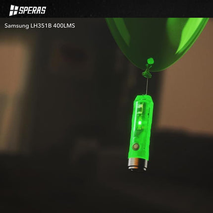 SPERAS S11 400LMS EDC Keychain Flashlight