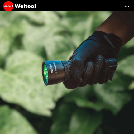 Weltool T10-HG Green Light 994 Lumens 795M Searchlight