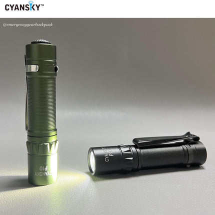 Cyansky P10 Portable AA EDC Flashlight