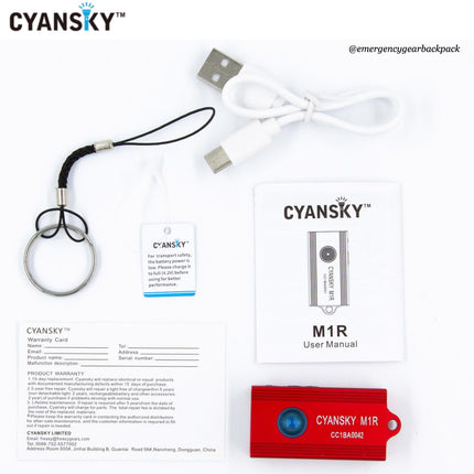 Cyansky M1R Multifunctional Keychain Light