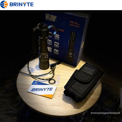 BRINYTE PT18pro Oathkeeper 2000 Lumens 360M Tactical Flashlight