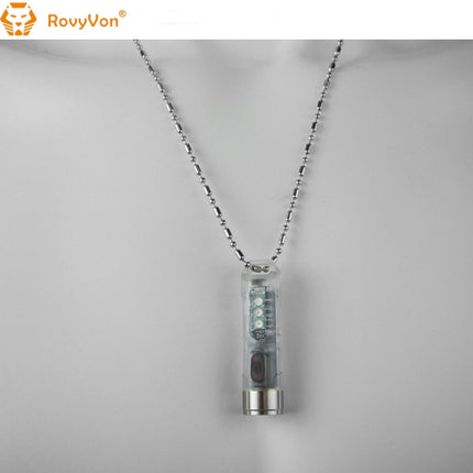 RovyVon Aurora A5x Red/White Green GITD Keychain Flashlight