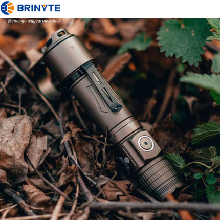 BRINYTE PT28 Oathkeeper 1600LMS 245M Tactical Flashlight
