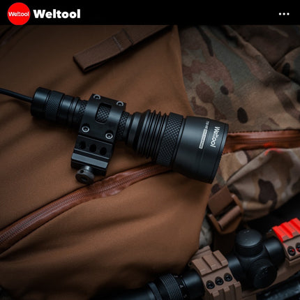Weltool T10-HR Red Light 342 Lumens  450M Searchlight
