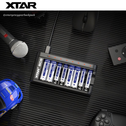 XTAR L8 1.5V&1.2V Battery Charger