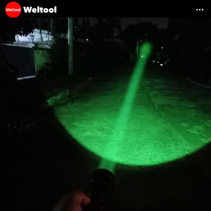 Weltool T10-HG Green Light 994 Lumens 795M Searchlight