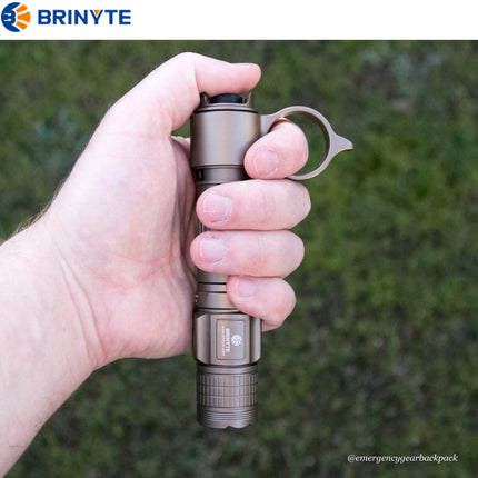 BRINYTE PT28 Oathkeeper 1600LMS 245M Tactical Flashlight