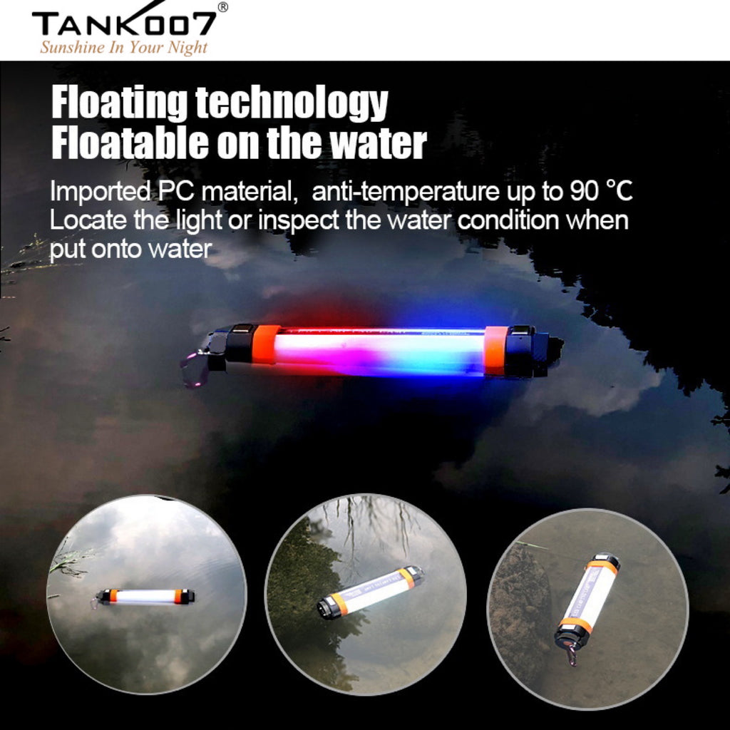 TANK007 KF3 Multi-functional Outdoor Camping Flashlight