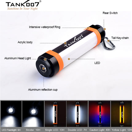 TANK007 KF3 Multi-functional Outdoor Camping Flashlight - | Emergency Gear Backpack Thailand