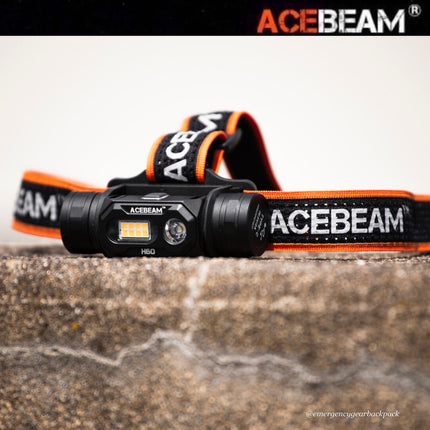 ACEBEAM H60 Full LED Spectrum Headlamp (ไม่รวมแบตเตอรี่)