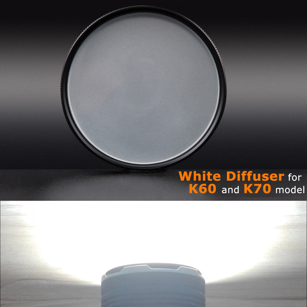 ACEBEAM White Diffuser for K60/K65/K70