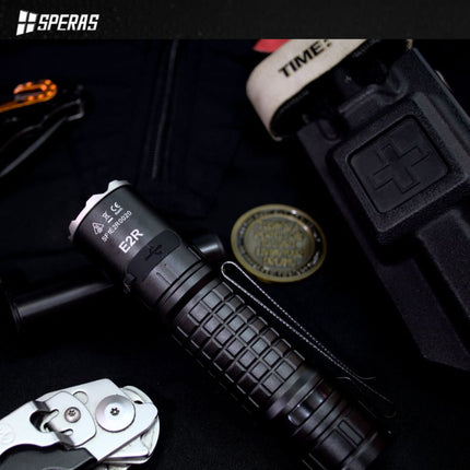 SPERAS E2R 1500LMS 267M 21700 EDC Flashlight
