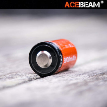ACEBEAM ARC26350HC-200A 2000mAh 3.7V High-drain Micro USB Rechargeable Li-ion Battery