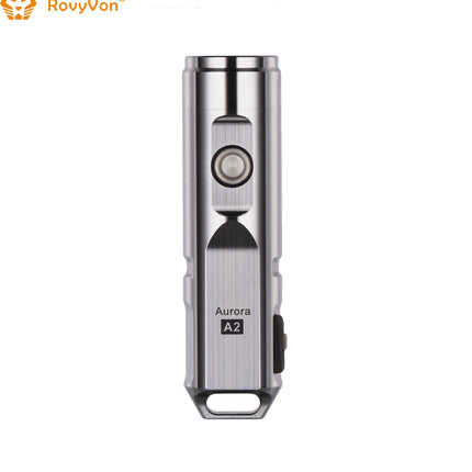 RovyVon Aurora A2x Stainless Steel EDC Keychain Flashlight