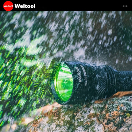 Weltool T10-HG Green Light 994 Lumens 795M Searchlight