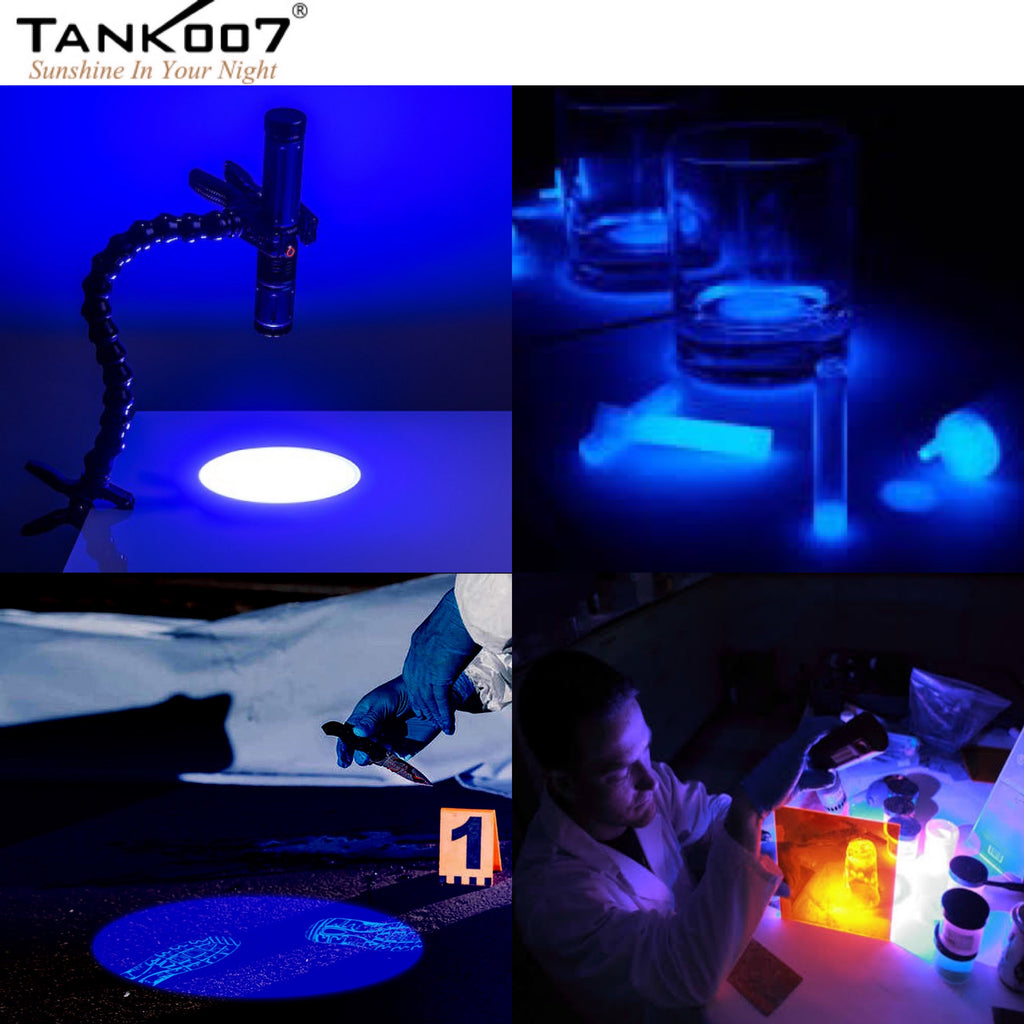 TANK007 CI02 Uniform Flashlight for CSI Forensic and Artworks Preservation