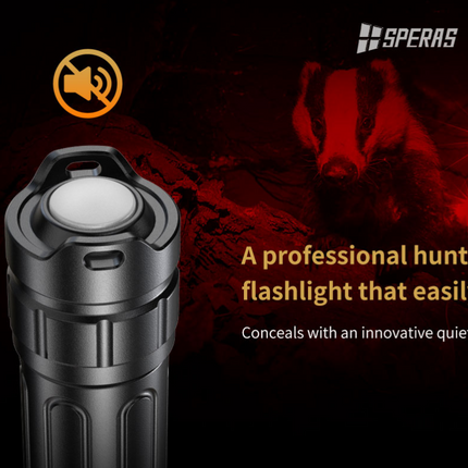 SPERAS TH2 Zoomable Tactical Flashlight