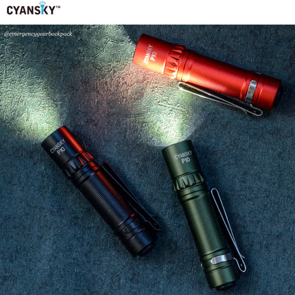 Cyansky P10 Portable AA EDC Flashlight
