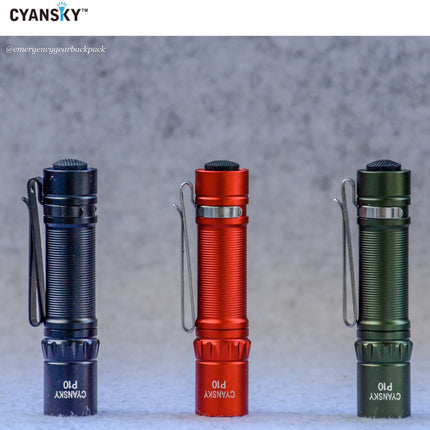 Cyansky P10 Portable AA EDC Flashlight