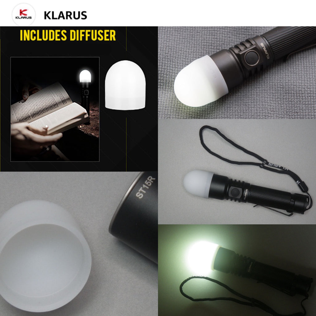 Klarus ST15R 1200LMS 16900CD 260M Multifuntion Flashlight