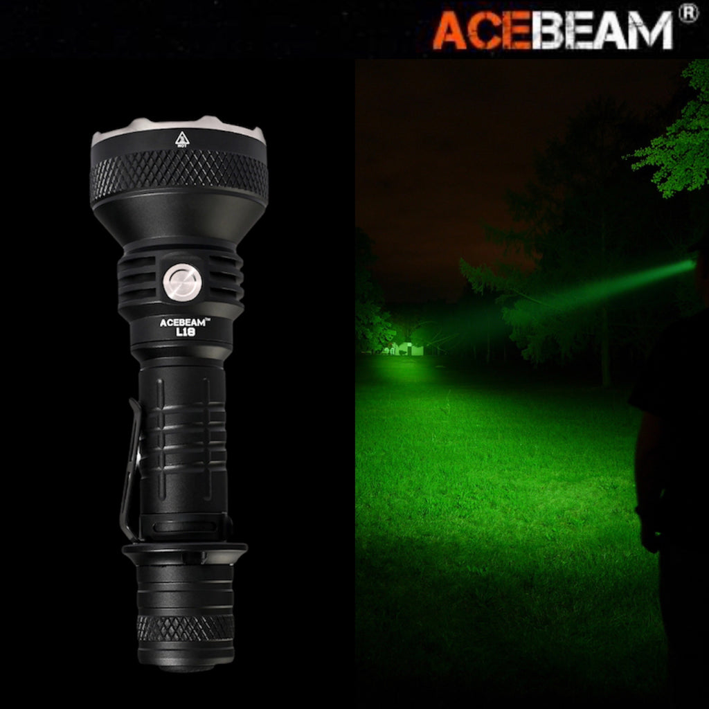 ACEBEAM L18 Ultra-long Range Tactical Flashlight