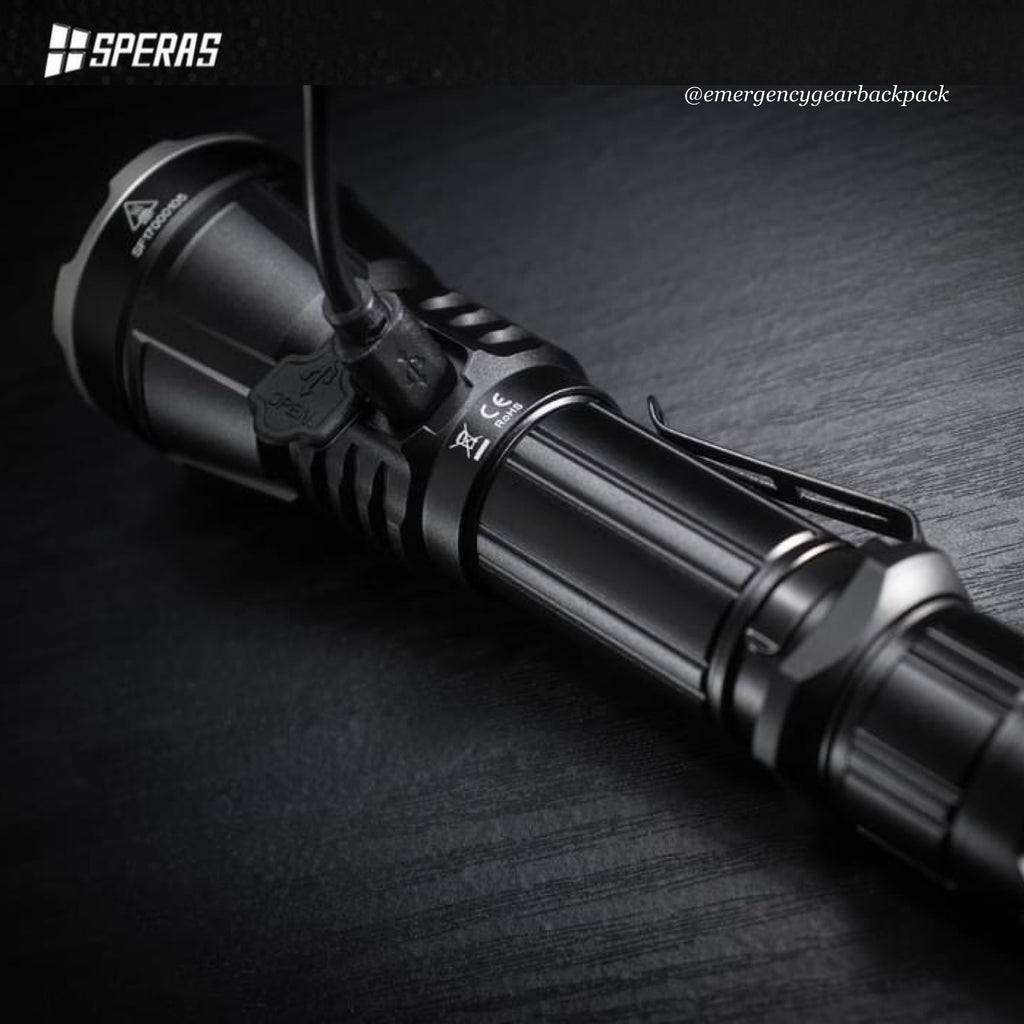 SPERAS T2-70 3300LMS 280M Tactical Flashlight