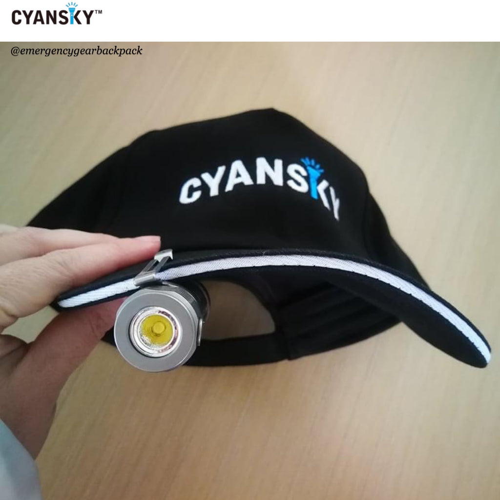 Cyansky M3 Titanium Keychain Flashlight