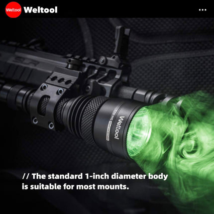 Weltool T10-HG Green Light 994 Lumens 795M Searchlight