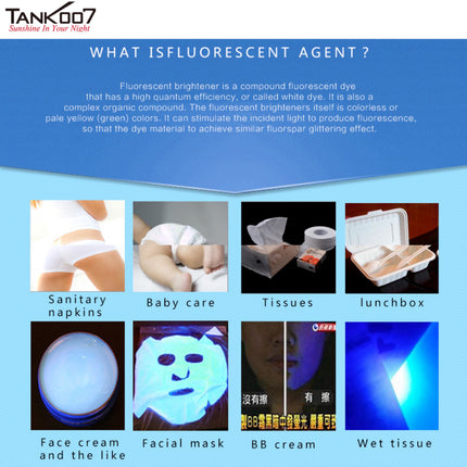 TANK007 UV-L03C NDT Forensic 365nm Rechargeable Flashlight