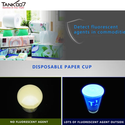 TANK007 UV-L03C NDT Forensic 365nm Rechargeable Flashlight