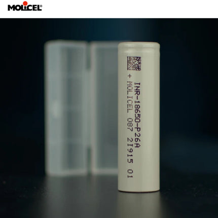 Molicel P26A INR18650 2600mAh 3.6V 35A High Drain Rechargeable Li-ion  Battery