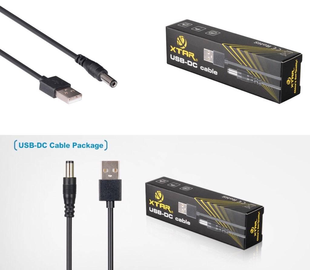 XTAR USB DC Cable