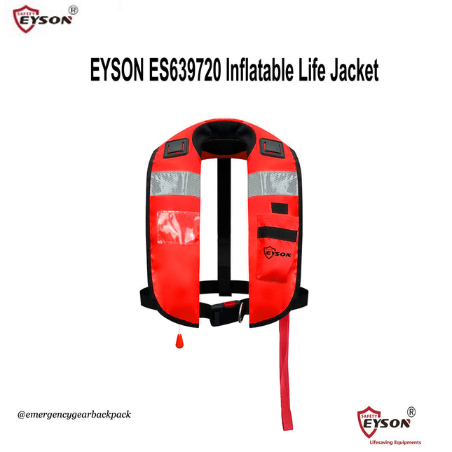 EYSON ES639720 Inflatable Life Jacket CE/SOLAS Certified