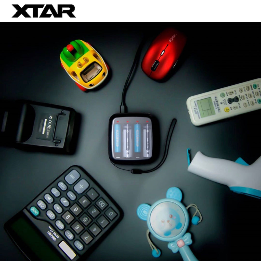 Promotion: XTAR BC4 Charger & XTAR 1.5V Li-ion Battery AA x 4 ก้อน