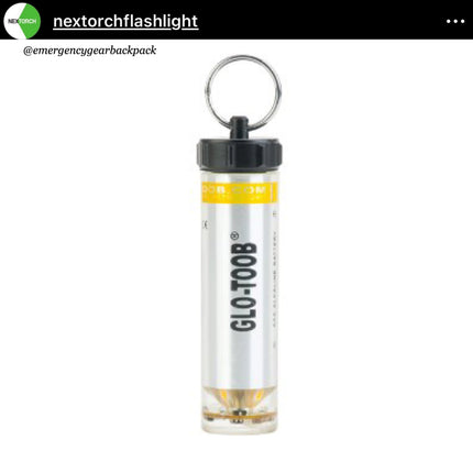 NEXTORCH Glo-Toob GT-AAA PRO Emergency Marker Light 200M Diving Depth