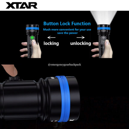 XTAR D26 1600 100M Diving Flashlight