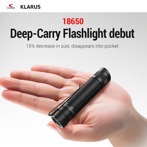 Klarus E1 1000 Lumens 9025CD 190M