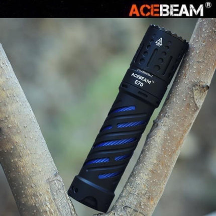 ACEBEAM E70 - AL Compact 21700 Flashlight 4600 Lumens (ไม่รวมแบตเตอรี่) - Emergency Gear Backpack