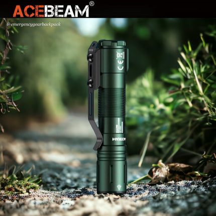 ACEBEAM P15 EDC Flashlight 1700 Lumens 330M - Emergency Gear Backpack