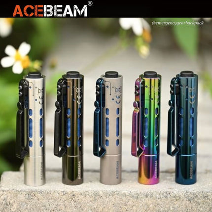 ACEBEAM Rider RX Fidget EDC Flashlight - Emergency Gear Backpack