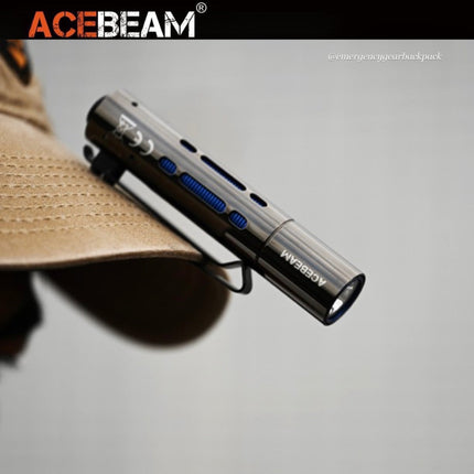 ACEBEAM Rider RX Fidget EDC Flashlight - Emergency Gear Backpack