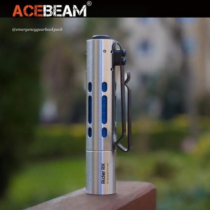 ACEBEAM Rider RX Fidget EDC Flashlight - Emergency Gear Backpack